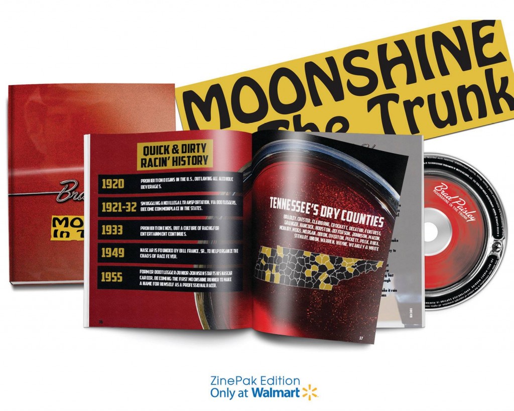 Brad Paisley Moonshine In The Trunk ZinePak - CountryMusicRocks.net